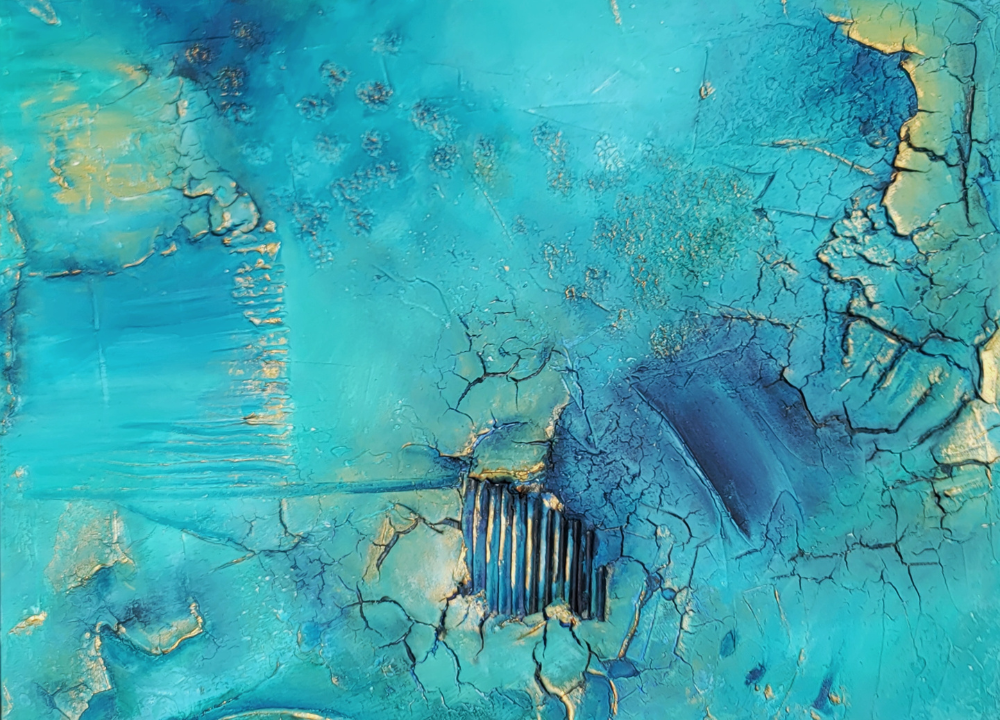 Textured art byron bay 